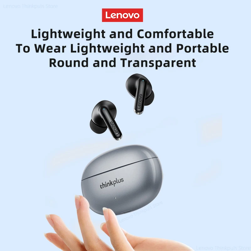 Lenovo XT88 New TWS Earphone Bluetooth 5.3 Dual Stereo Noise Reduction Headset Bass Touch Control Earbud Sport Headphone