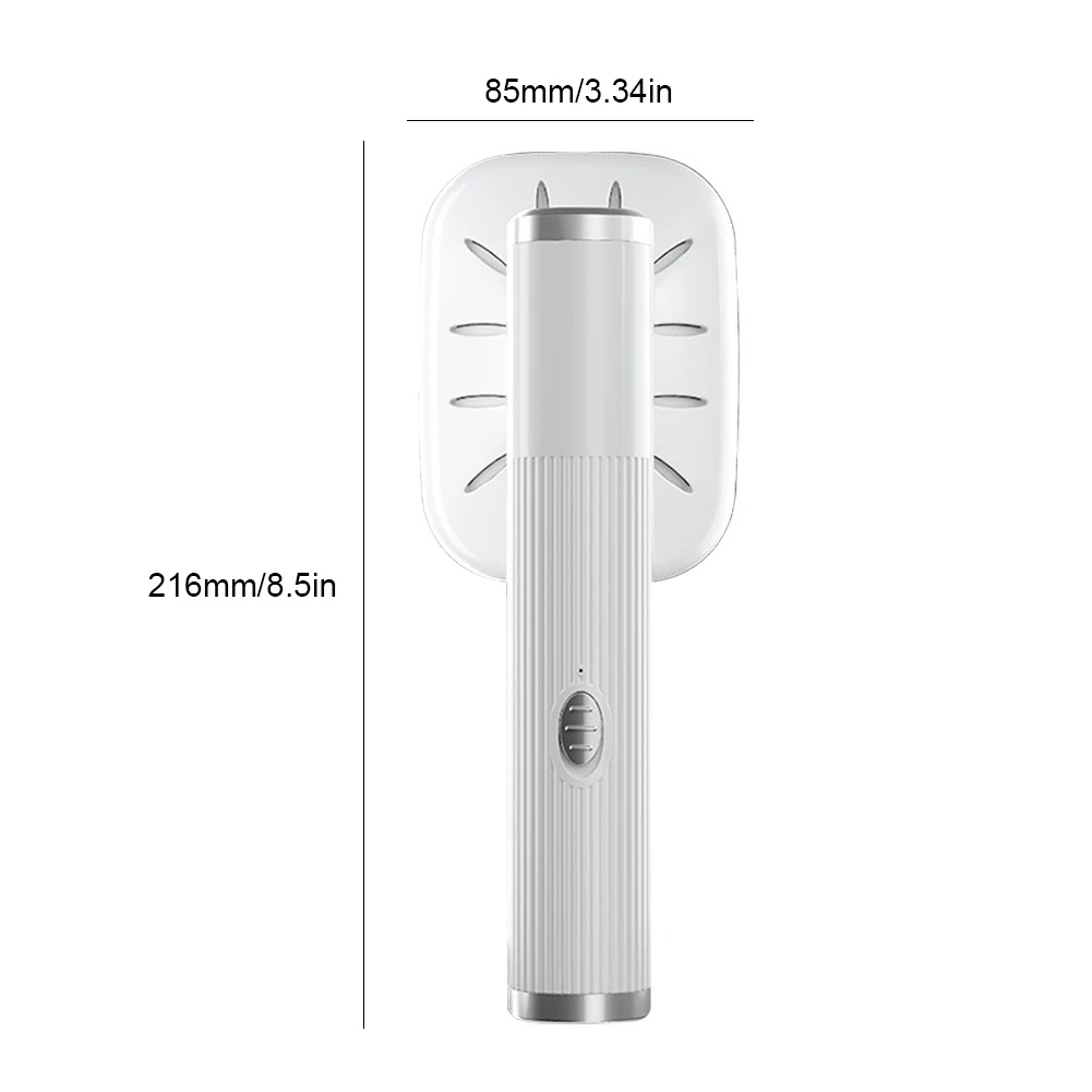 Handheld Iron Steamer 360° Ironing Dry & Wet Steam Iron USB Powered Electric Ironing Machine for Fabric Clothes Ironing image 6