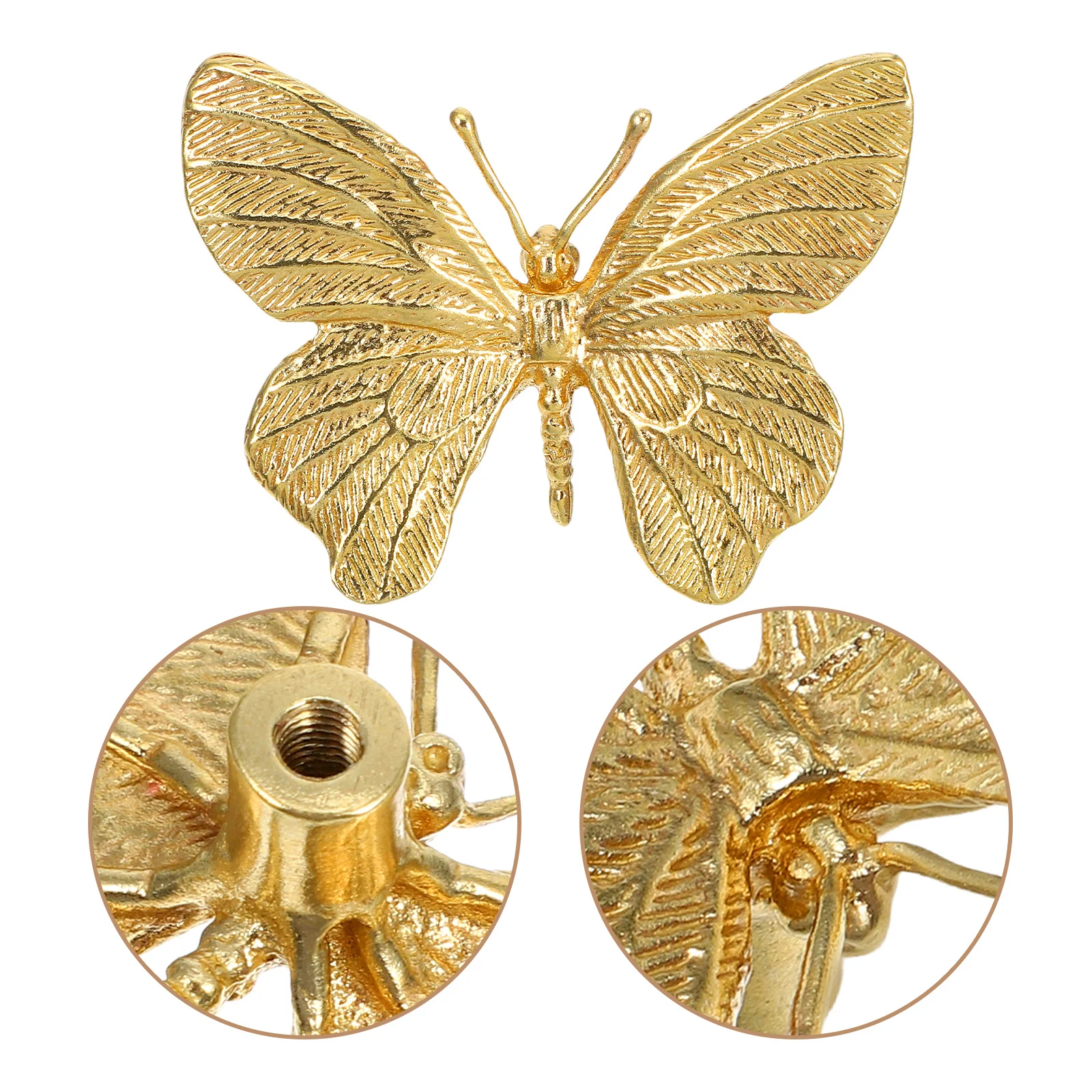 Латунная ручка шкафа с бабочкой, винтажная ручка для ящика, декоративная кухонная фурнитура, тяга для ящиков шкафов, декоративные дверные ручки