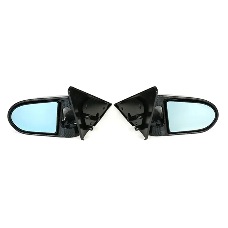 Automotive Rearview Mirror Side Mirror Manual Adjustable Side Wing Mirror for Honda Civic EK 4 Door 1996-2000