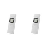 2X WH31 Multiple Channel Sensor For MISOL Wireless Weather Station, 433Mhz Temperature, Humidity