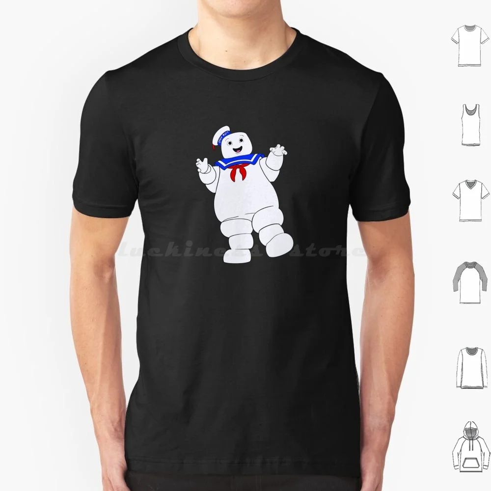 Stay Puft Marshmallow Man T Shirt Men Women Kids 6Xl Ghost Ghostbusters Marshmallow Food Cartoon Movie Slimer Sailer Logo Funny