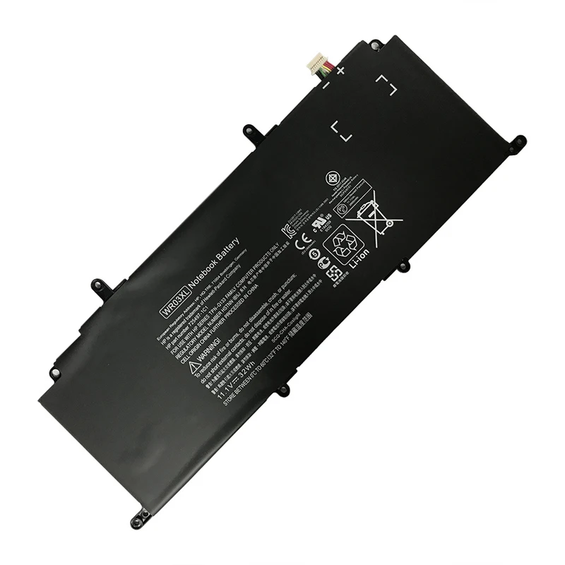 WR03XL Laptop Battery for HP Split X2 13-M000 Ultrabook TPN-Q133 HSTNN-DB5J HSTNN-IB5J 725607-001 725497-1C1 11.1V 32Wh/2860mAh