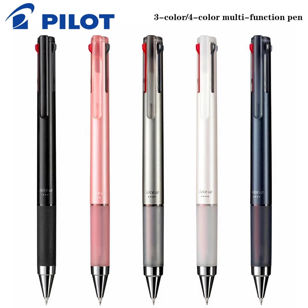 Japan PILOT Multi-function Pen 0.4mm 3/4 Colors Juice Up Limited Edition LKJP-50S4 Quick Drying School Stationery Kawaii Pens