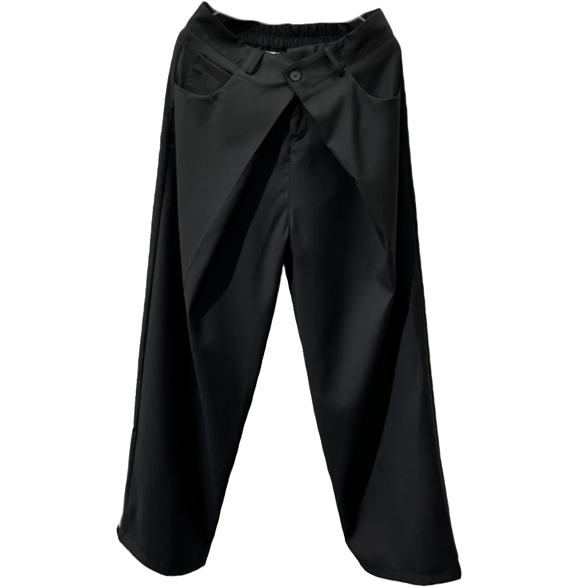 k Design Sensation Sistema di controllo automatico Pantaloni lunghi Harlan asimmetrici Pantaloni larghi a gamba dritta per ragazzi adolescenti
