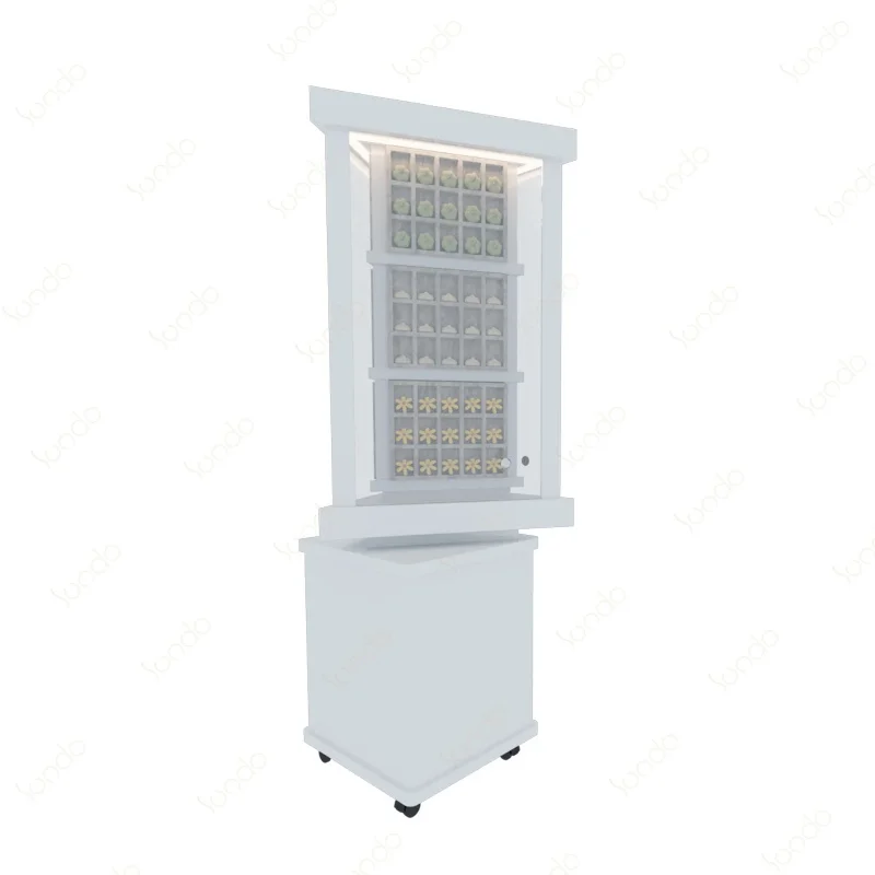 custom.Rotating Accessories Display Multi-colour Rotating Led Display Stand Accessory Shop