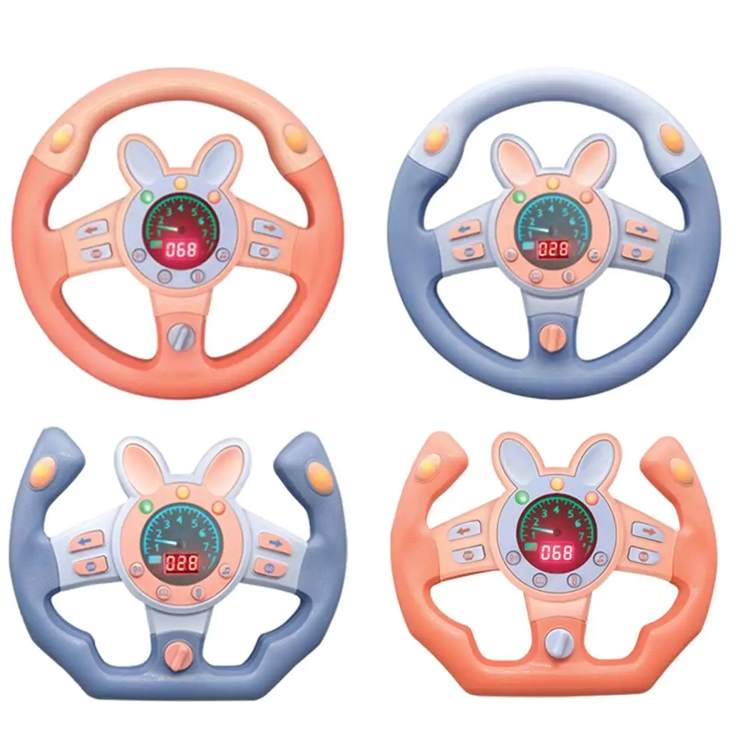 Steering Wheel for Kids Toys, Boy Games Sound Effects  for Ages s