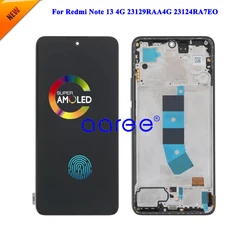 AMOLED LCD Display Original For Redmi Note 13 4G LCD For Redmi Note 13 4G LCD Display LCD Screen Touch Digitizer Assembly