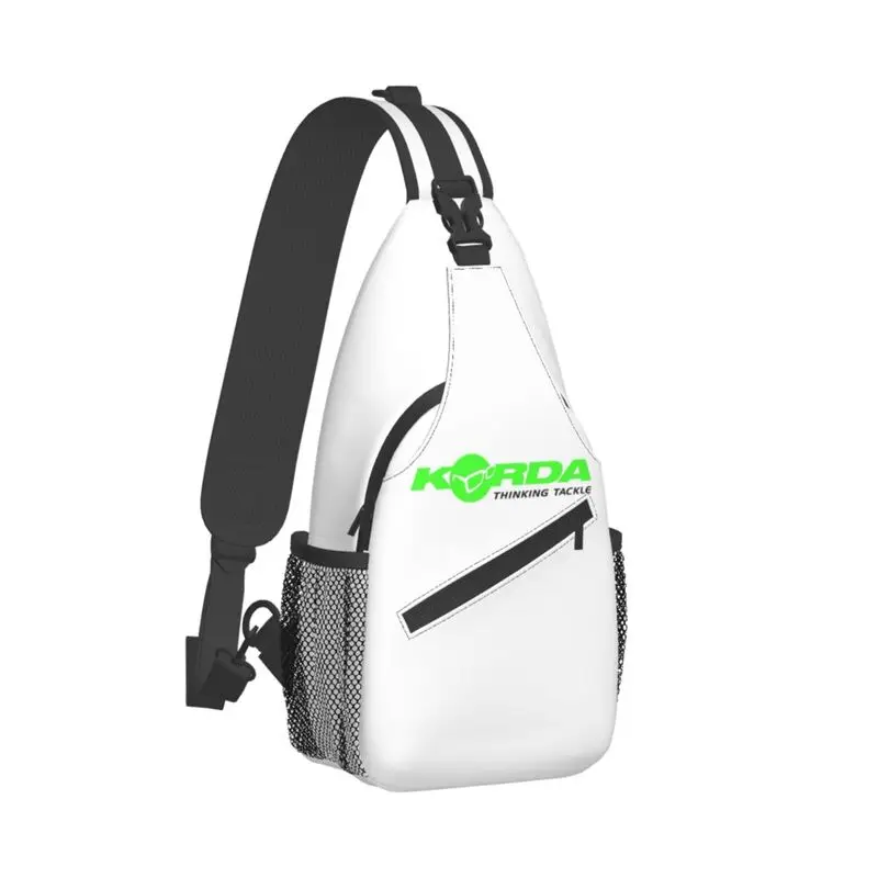 

Kordas Fishing Logo Sling Chest Bag Custom Shoulder Crossbody Backpack for Men Traveling Daypack