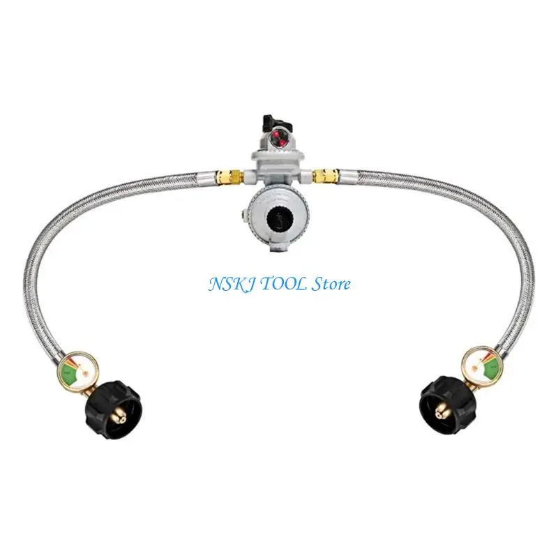 موصل خرطوم البروبان L8RC مع مقاييس QCC Type1 Connection استبدال البروبان خرطوم البروبان #5