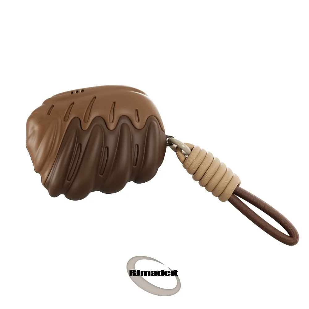 Exoskelett Silikon Kopfhörer Schutzhülle PVC Softshell Kopfhörer Hülle für AirPods Pro/pro2 Ergonomie Wireless Alien Geschenk