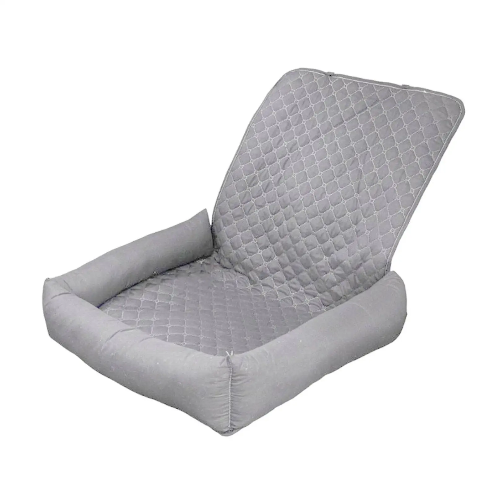 Passenger Seat Dog Nest Washable Dog Bed Non-Slip Bottom Elevated Puppy Car Bed for Dogs, Cats, Road Trips, Travel