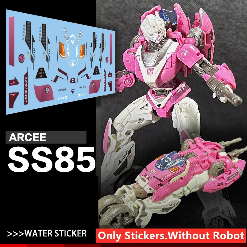 

Water Sticker Upgrade Kit For Transformation SS85 Arcee Class D Action Figure Accessories IN STOCK