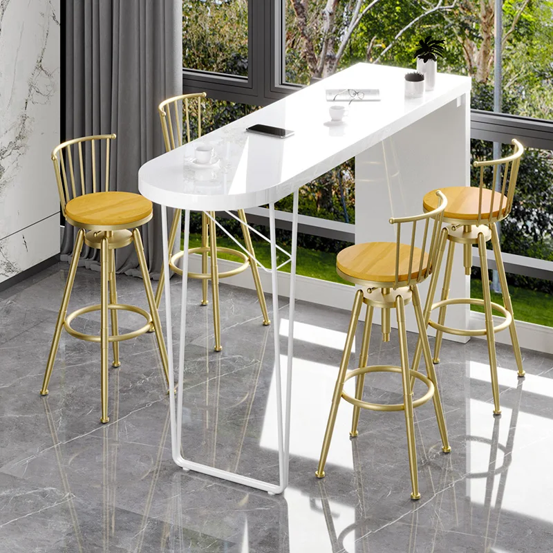 

Ergonomic Barstool Designer Minimalist Nordic Metal Breakfast High Chair For A Kitchen Bar Design Silla Nordica Furniture HY