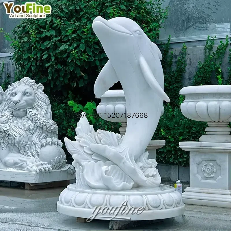 Wmwmnu for European Style High Quality Outdoor Private Estate Swimming Pool Garden Yard Luxury Decor White Marble Large