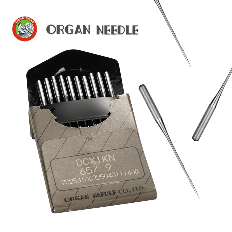 DCX1KN Organ Machine Needle Coiled Car Big Round Head Covered Needle Anti-Break Needle Edger