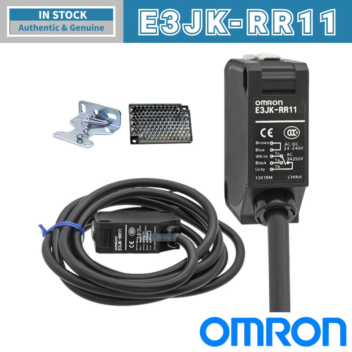 OMRON Authentieke originele foto-elektrische sensorschakelaar E3JK-serie - DN11 DN12 DP11 DP12 DR11 RN11 RN12 RP11 RP12 RR11 TR11 TP12