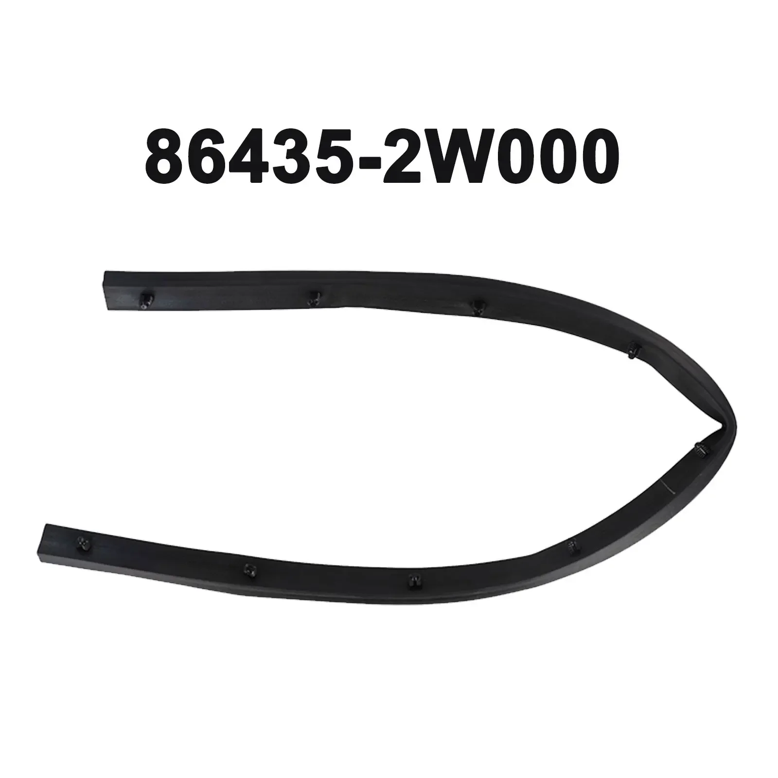 

Простая в использовании замена уплотнителя капота 86435-2W000, высококачественные материалы, не деформируются, подходят для моделей 2013-2019 годов.