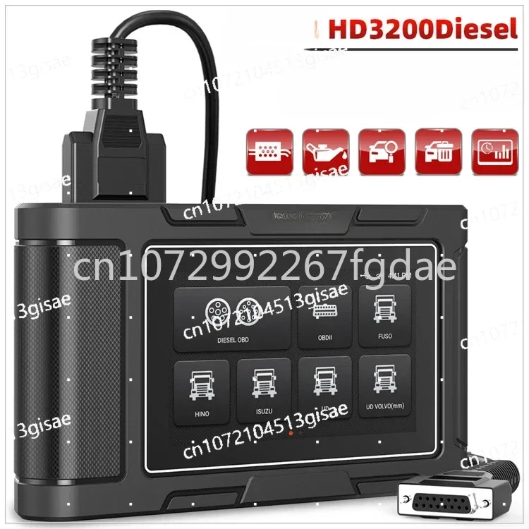 

HD3200 24V Heavy Duty Diesel Truck Diagnostic Scanner