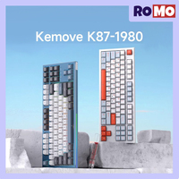 KEMOVE K87 Series Thri Mode Gasket Mechanical Keyboard 87key Hot Swap Wireless Keyboard N-Key Rollover Bluetooth Gaming Keyboard