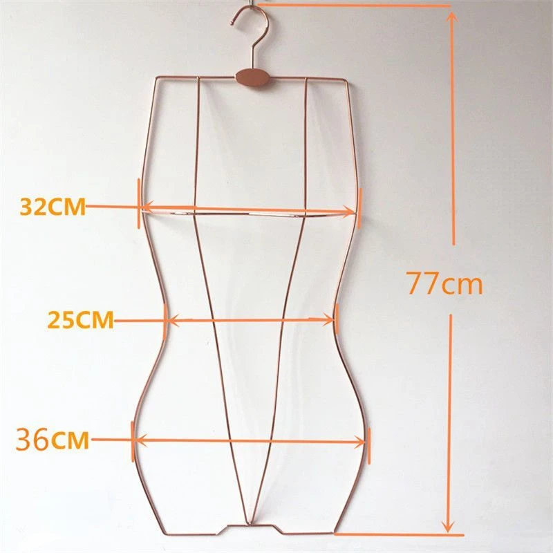 

Fashion Metal Swimsuit Rack One Piece Bikini Hangers Underwear Lady Bra Dress Display Clothes Shops Underpant Suit Swimwear Show