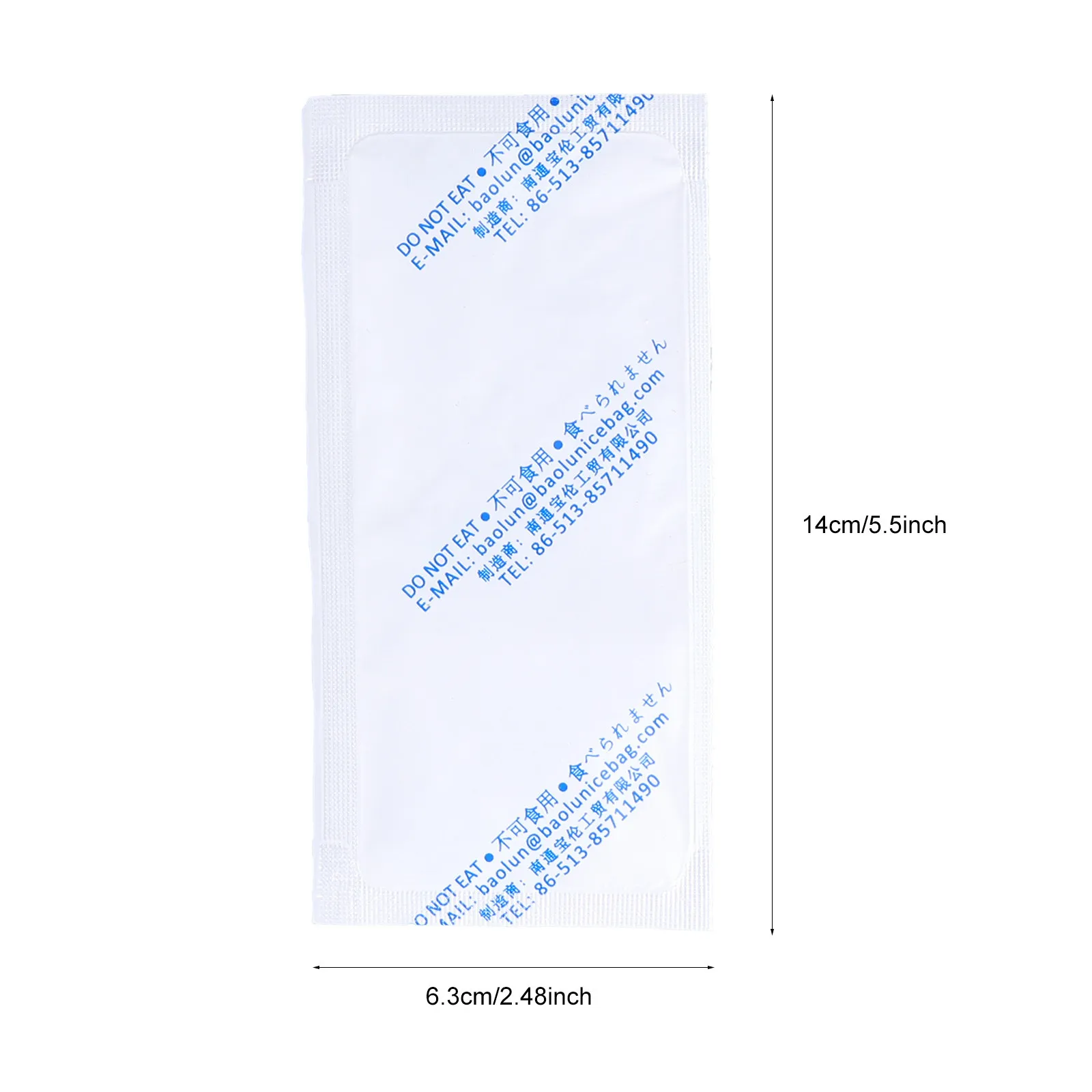 50Pcs Self-Absorbing Food Ice Bags Disposable Food Cold Packs for Household Restaurant Kitchen Use Instant Cold Pack