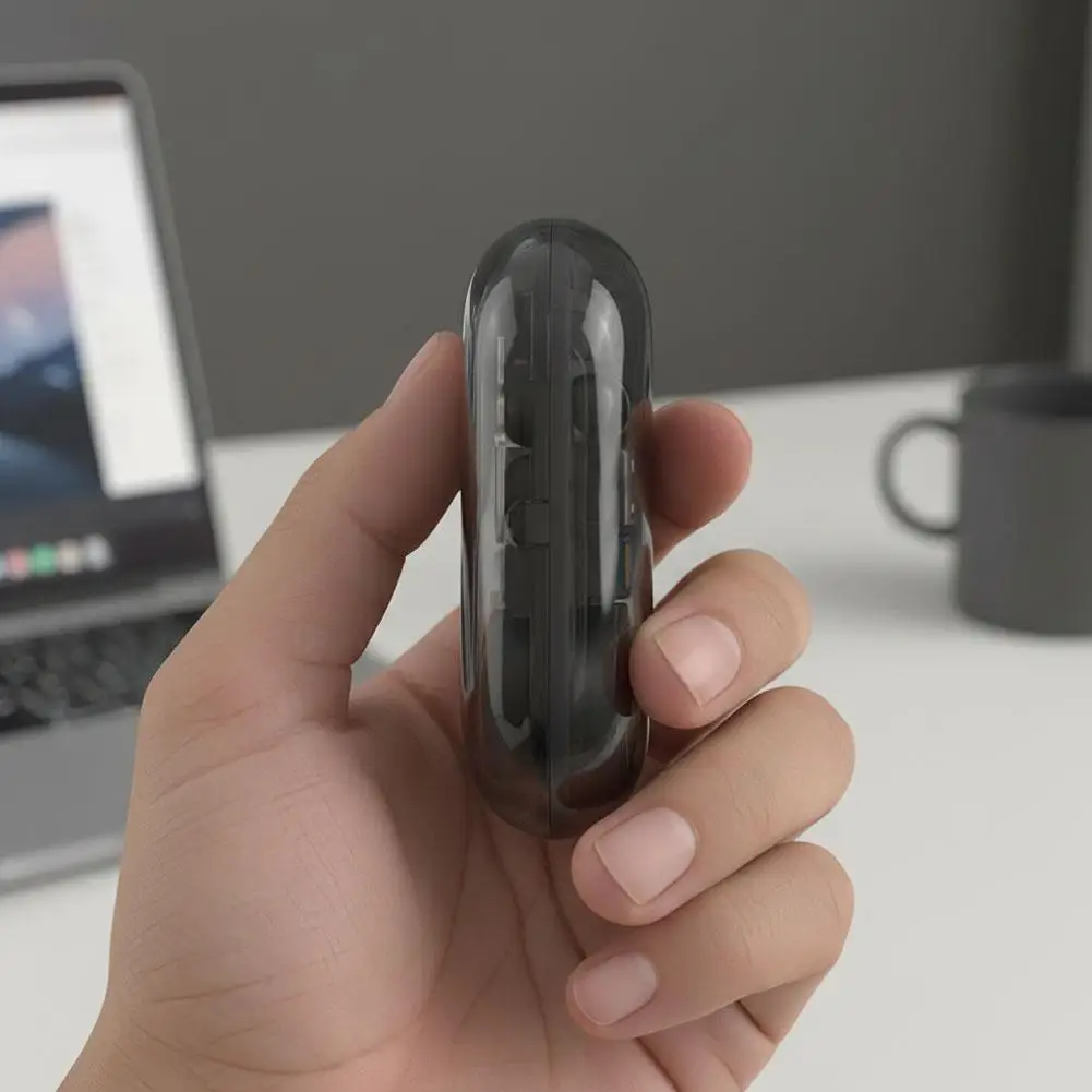 

Выдвижной кабель для передачи данных, держатель для телефона, зарядный кабель типа C для IWatch, беспроводная зарядка, многофункциональное хранилище для кабелей для передачи данных E5J7