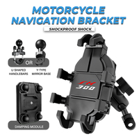 Universal Phone Holder High-Quality Shock Absorption Motos Mount For Honda SH300 SH 300 SH300I SH 300I I Motorcycle Accessories