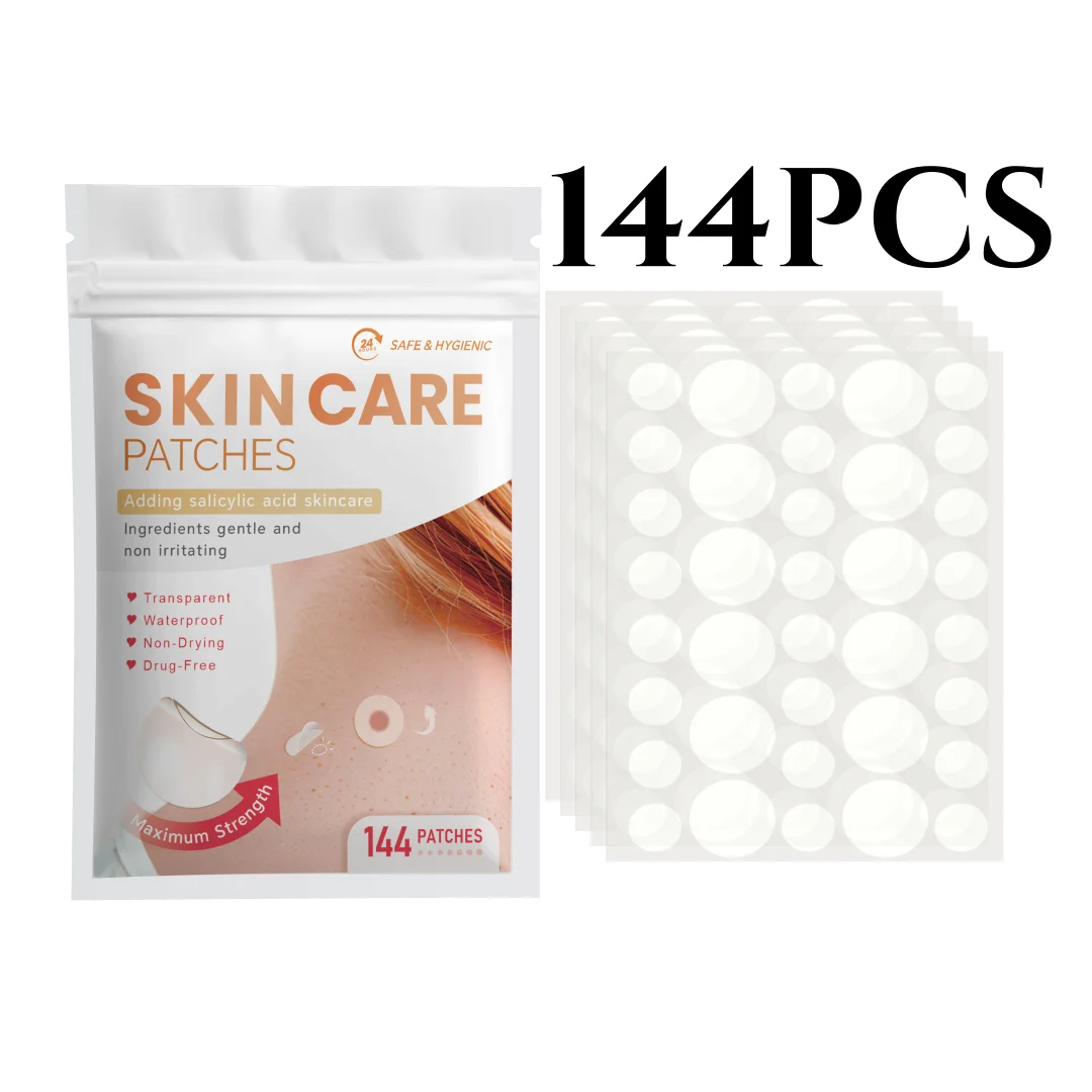 144 Skin Tag & Wart Cover Patches | Fragrance & Preservative-Free, Gentle for All Skin Types, Convenient for Hands, Feet & Knees