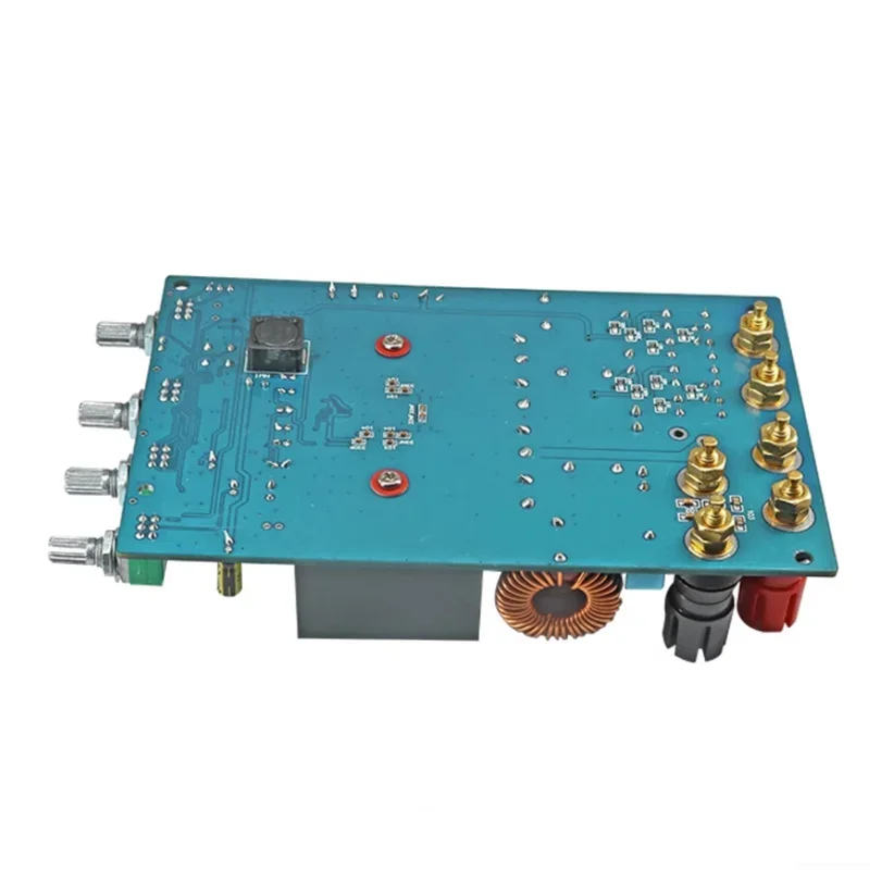DC20-48V 2*300 Вт + 150 Вт TAS5630 2,1-канальный HIFI сабвуфер с тяжелыми басами класса D, плата цифрового аудиоусилителя