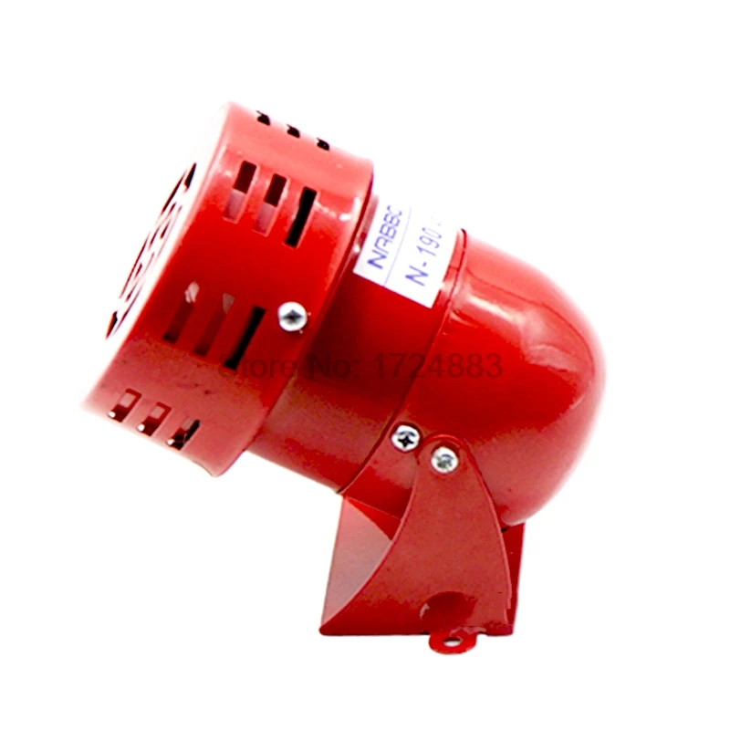 Mini Motor siren MS-190 12V 24V 220V Automotive Air Raid Siren Horn Car Truck Motor Driven Alarm small motor buzzer