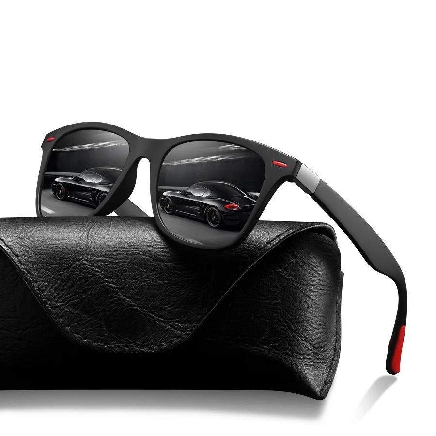 

Fashion Classic Square UV400 Sunglasses Men Women Driving Fishing Colorful Trendy Lightweight Outdoor Goggles