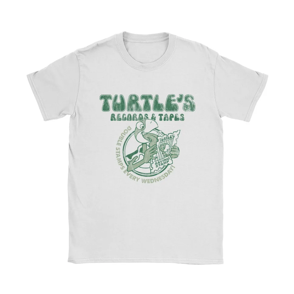 Turtle's Records And Tapes Double Stamps T Shirt