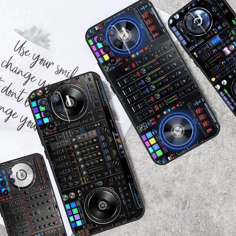 DJ Mixer Deck Controller For OPPO A53 A5 A9 A15 A17 A57 A77 A96 A76 A16 A54 A74 A94 A98 A78 A58 A52 A72 A54S Case