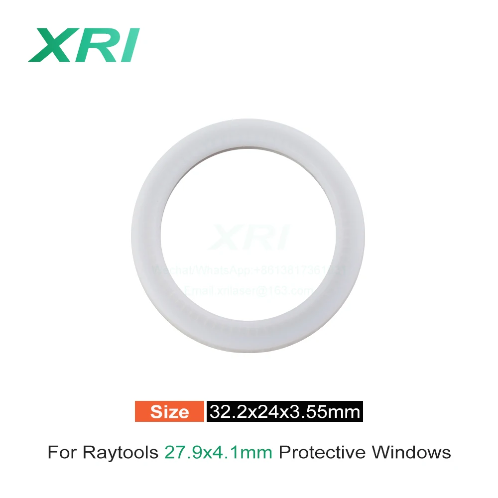 Anel da selagem do laser para raytools 24.9x1.5 27.9x4.1 37x7mm fibra cabeça do laser lente protetora selo do laser o-ring arruela