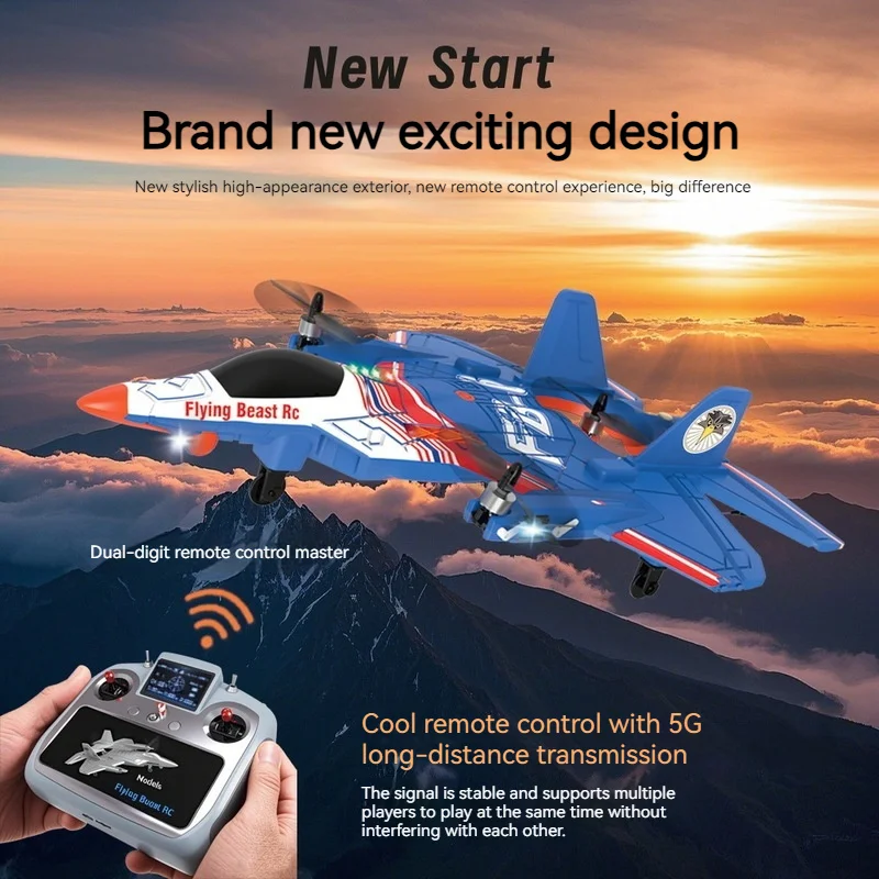 

Новый большой 6-канальный бесщеточный воздушный планер Fb03 с камерой 1080p, радиоуправляемый самолет, вертикальный кран, игрушка с дистанционным управлением со спецэффектами