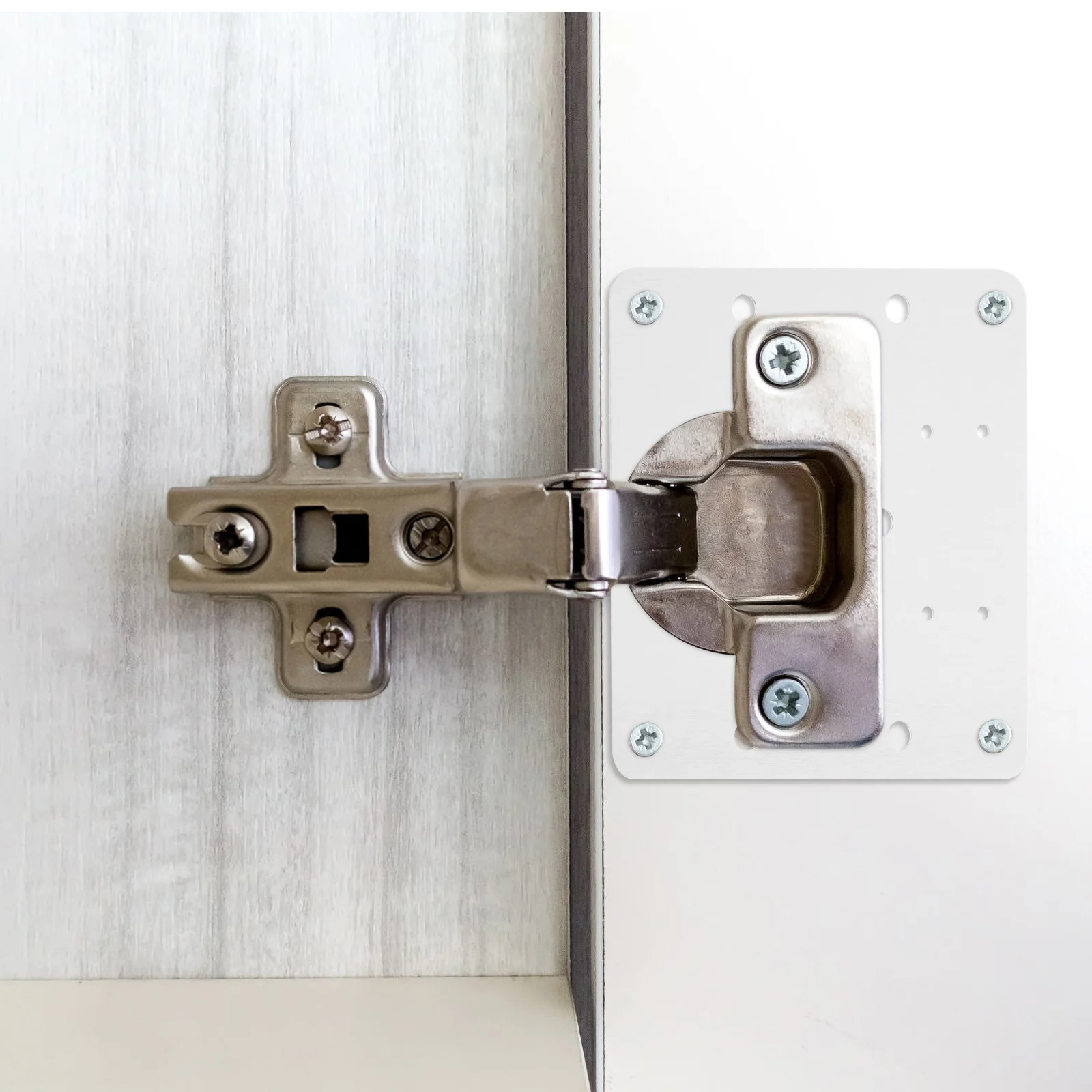 10 قطعة لوحة إصلاح المفصلي مقاوم للصدأ أثاث معدني باب خزانة الجرف تعزيز إصلاح قوس عدة إصلاح لوحة