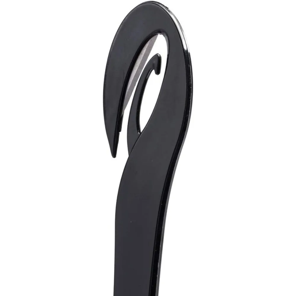 Nail remover, staple pull, push, built-in letter opener, 3 packs, black