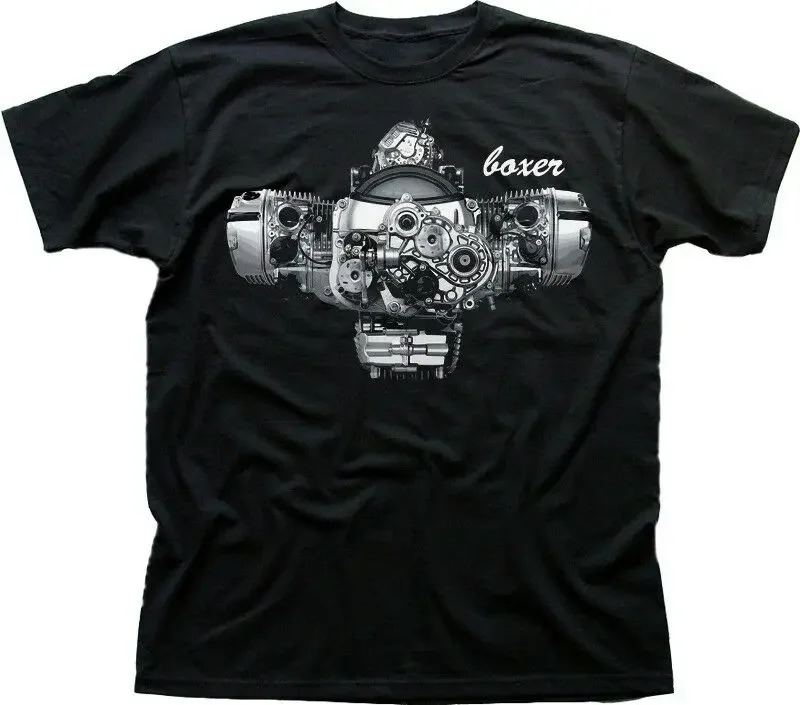 Boxer Engine R1200GS RT 1200 GS R Adventure R1200RT R1200R T-Shirt 100% Cotton O-Neck Summer Short Sleeve Casual Mens T-shirt