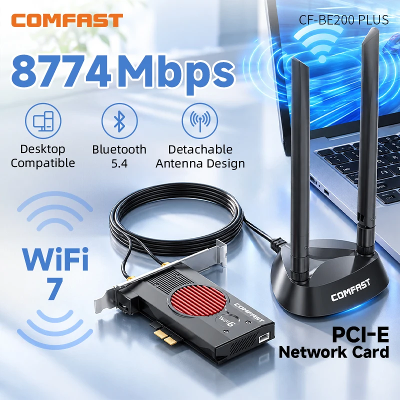 adaptateur-wi-fi-comfast-wifi-7-pci-express-carte-sans-fil-bt54-wpa4-80211be-8774m-carte-reseau-gigabit-pcie-pour-ordinateur-de-bureau-linux