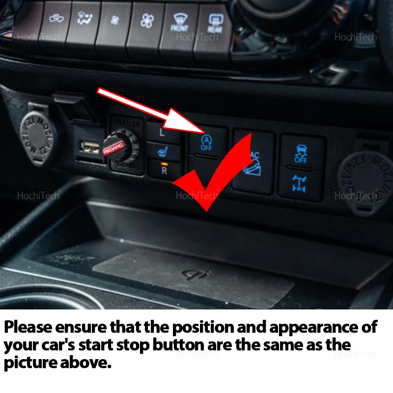 Start Stop System Off Eliminator Control Sensor Plug Cable Canceller for Toyota AN110 AN120 AN130 Hilux 2023 2024 2025 2026