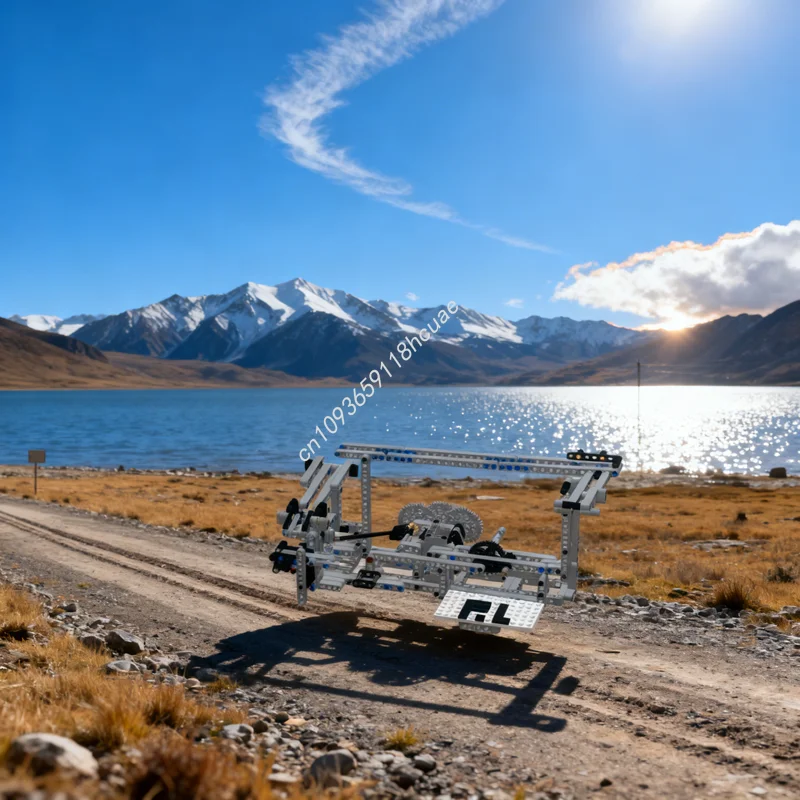 

377pcs MOC GBC PL Technical Model Building Blocks Architecture Assemble Christmas Gift DIY Creative Toys Idea Education Brick