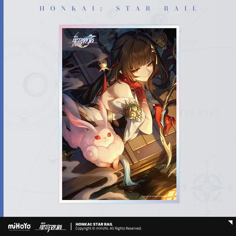 Sunsyea Honkai Star Rail Official Merch miHoYo Original Authentic Light Cone Series Acrylic Board Dan Heng March 7th Jing Yuan