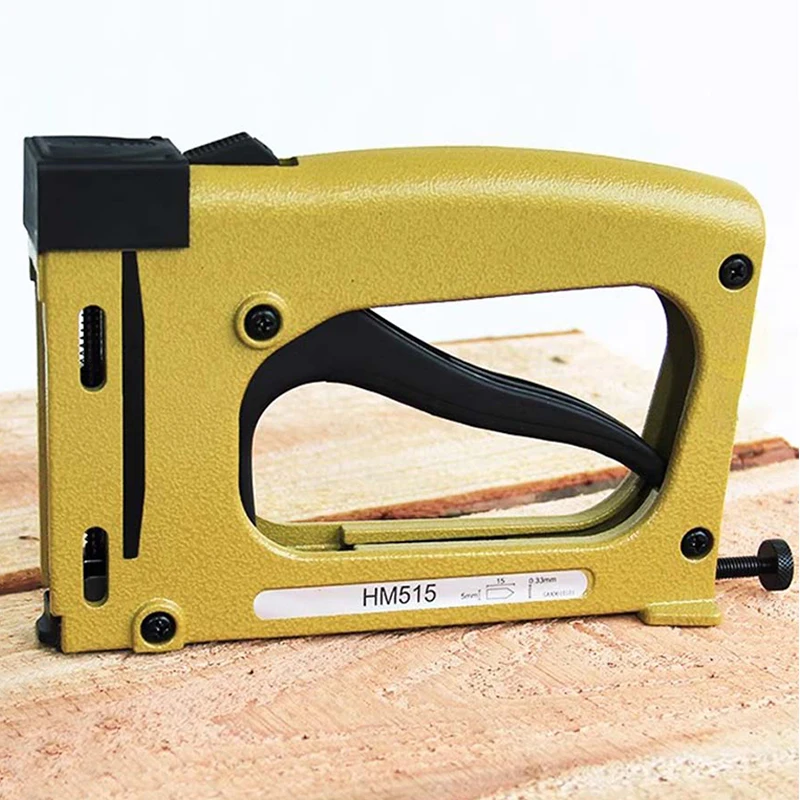 

HM515 Picture Frame Gun Nailer Manual Flex Point Tacker Framing Pin Stapler Picture Framing Leather Product Nail Tool