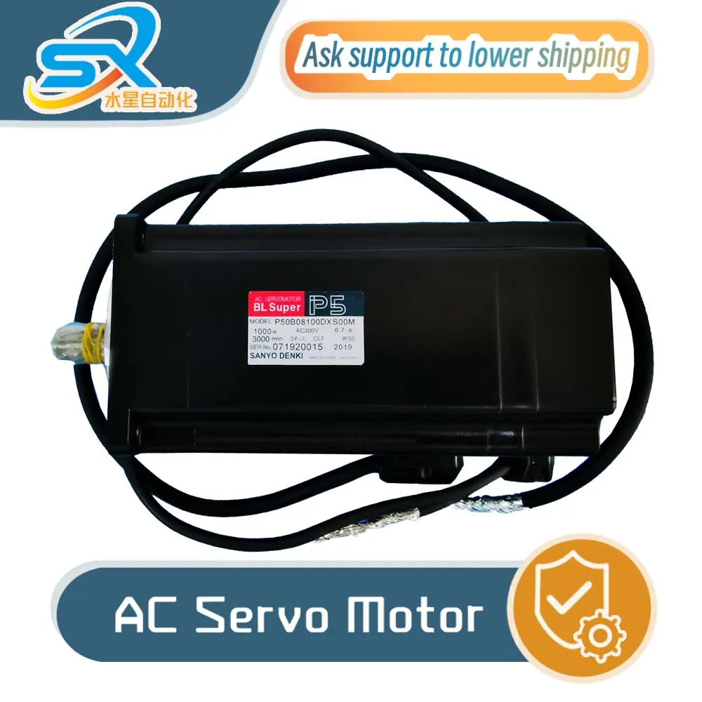 

Sanyo P50B08100DXS00M Servo Motor 1000W Primary Source of Goods Running Condition