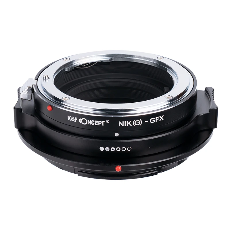 K&F Concept NIK(G)-GFX Adapter for Nikon F Mount G Lens to Fuji 50S 50R GFX100 GFX Mount Medium Format  Camera best adapterter