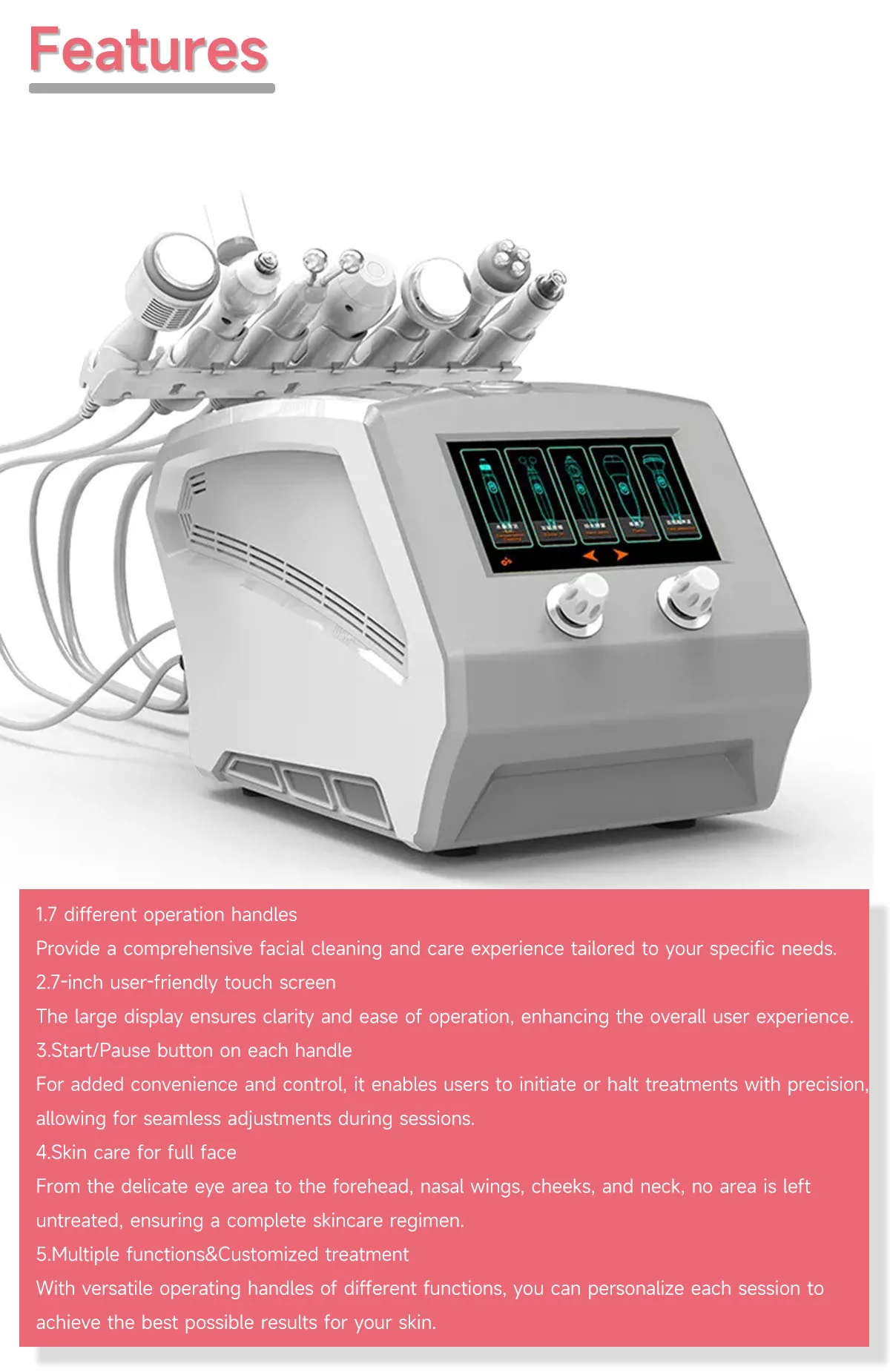 NIEUWE 7 In 1 H2O2 Hydra Dermabrasie RF Bio Lifting Spa Microdermabrasie Machine Water Beauty Gezondheid Huidverzorgingsmachine bubble machines hydra beauty machine tightening products face