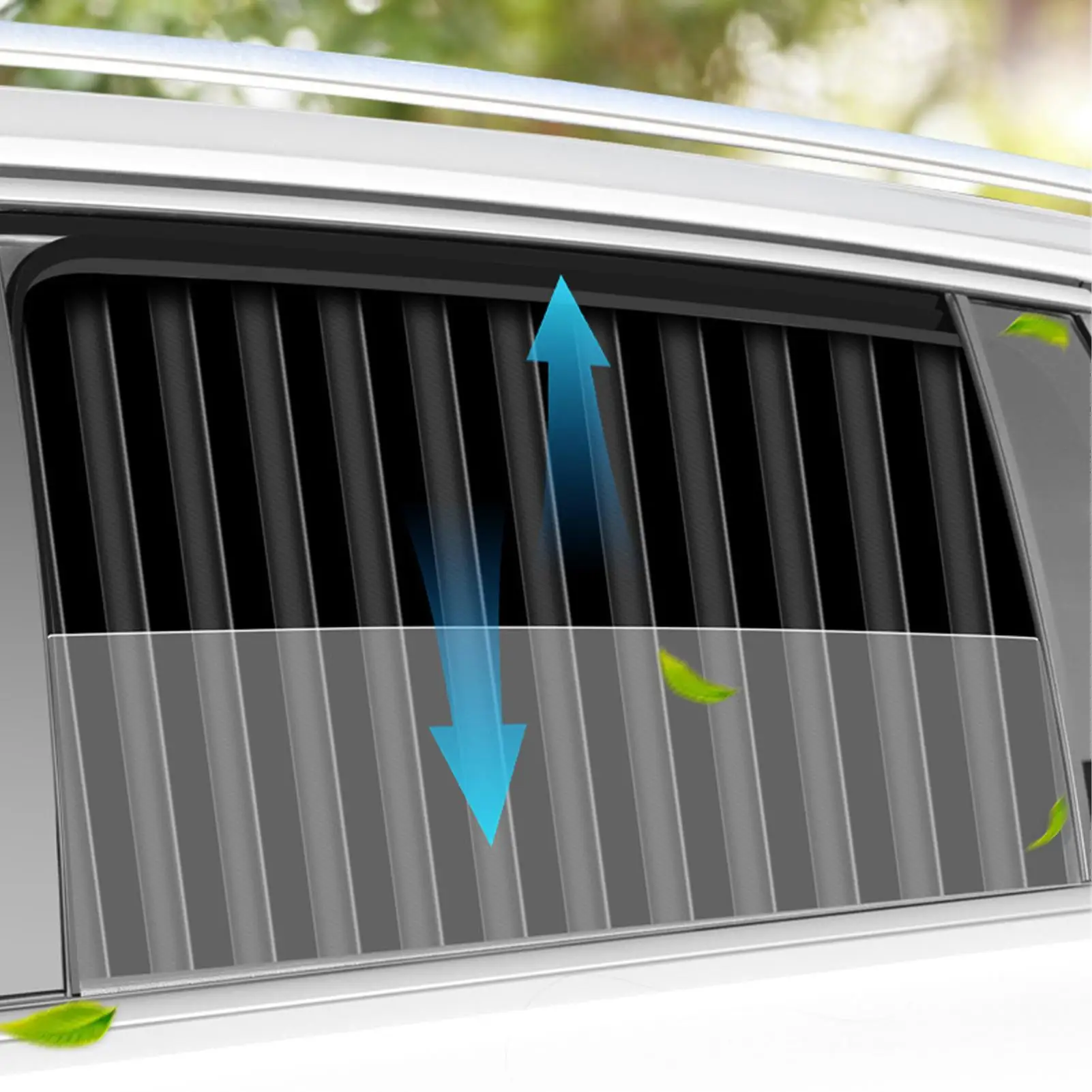 Magnetic Auto Window Sun Shade Privacy Protection Glass Cover For Sedan Drivers Fleet Managers And Outdoor Travel Use