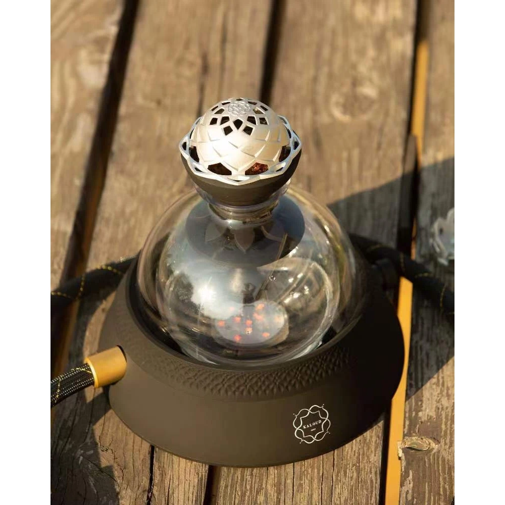 

Аксессуары для арабских кальянов: Сепаратор углерода Kaloud Lotus II, алюминиевая углеродная чаша для кальяна, без использования фольги