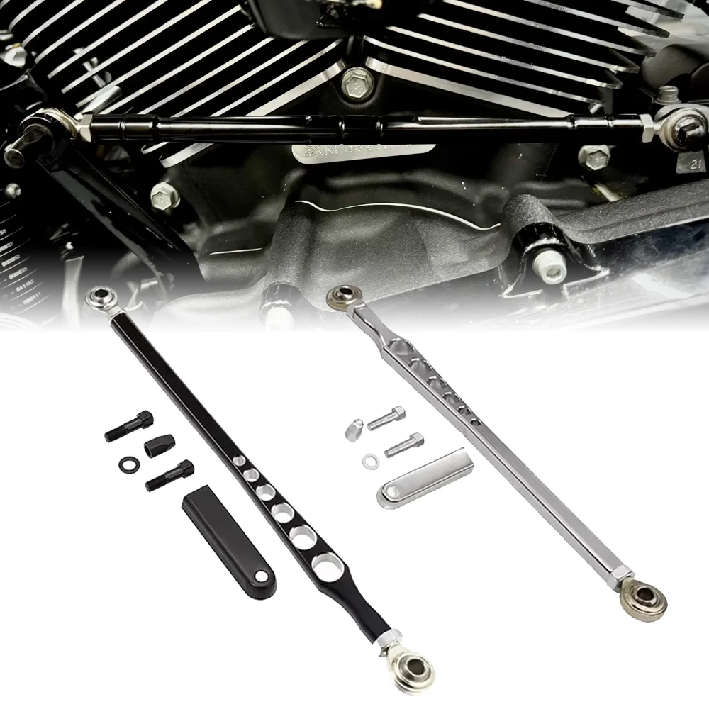 Motorrad-Schaltgestänge Schalthebel Rundstangenhebel für Harley Dyna Electra Glide CVO Softail Fat Boy Road King Street Glide